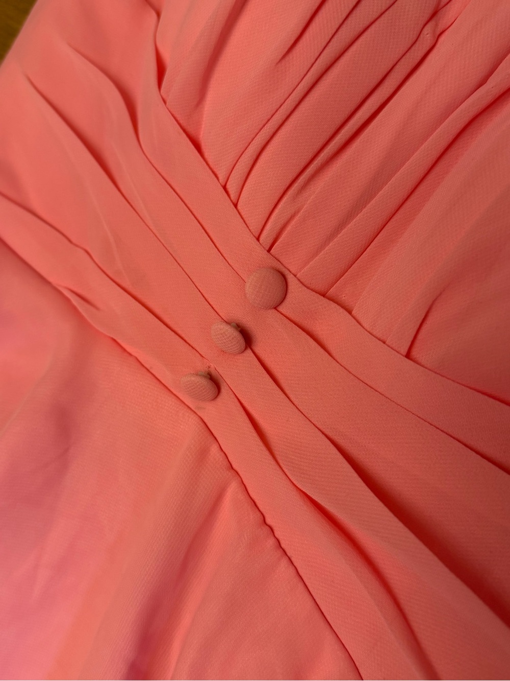 Strapless Pink Fit-and-Flare Party Dress - Picture 8 of 11